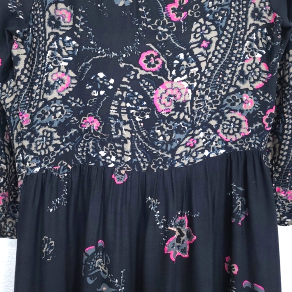FREE PEOPLE If You Only Knew Black Boho Dress - Picture 14 of 14